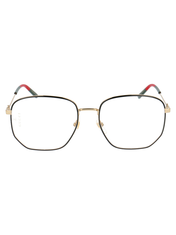 Gg0396o 001 Gold Transparent Metal Optical