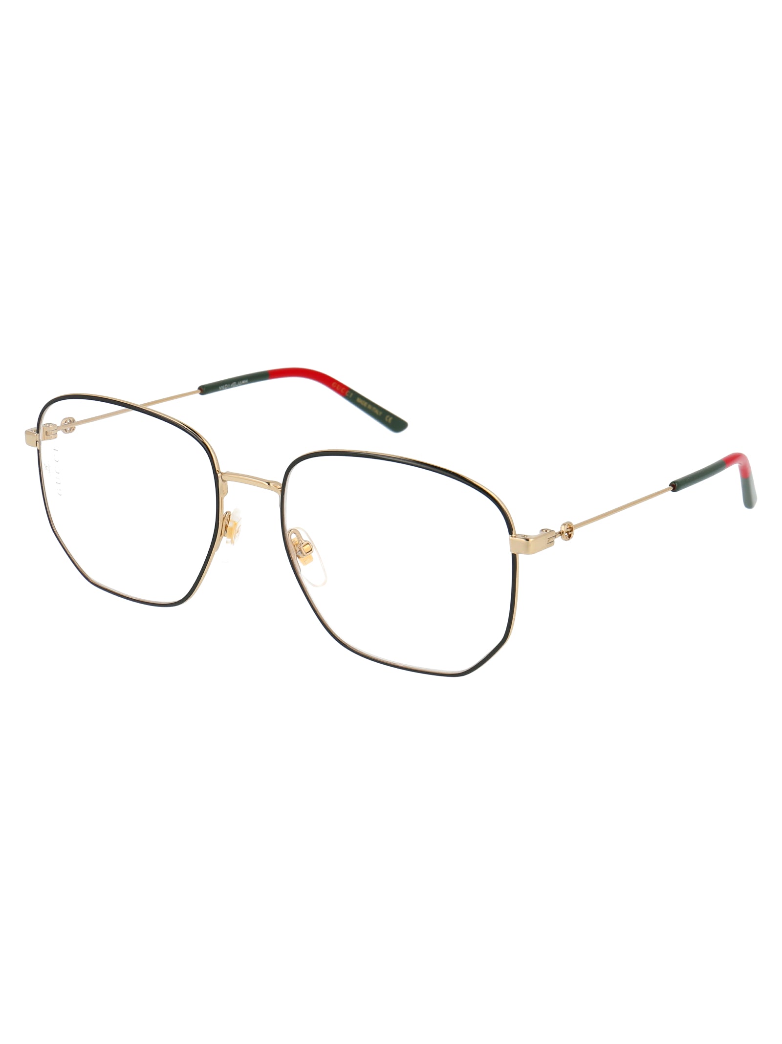 Gg0396o 001 Gold Transparent Metal Optical