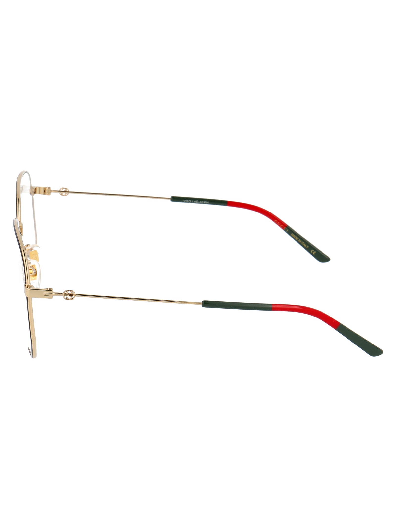 Gg0396o 001 Gold Transparent Metal Optical