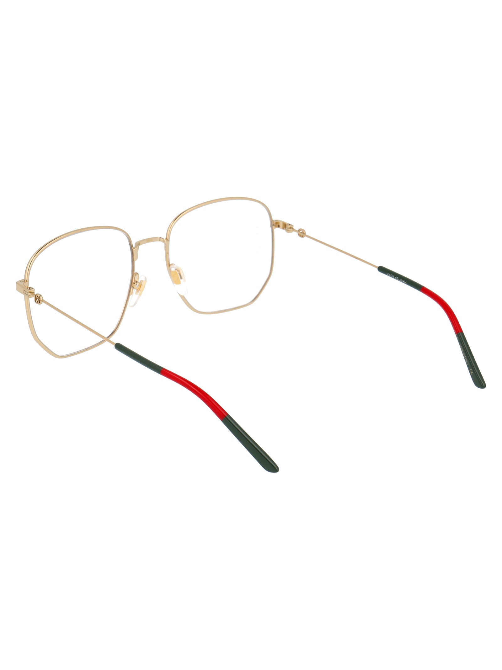 Gg0396o 001 Gold Transparent Metal Optical
