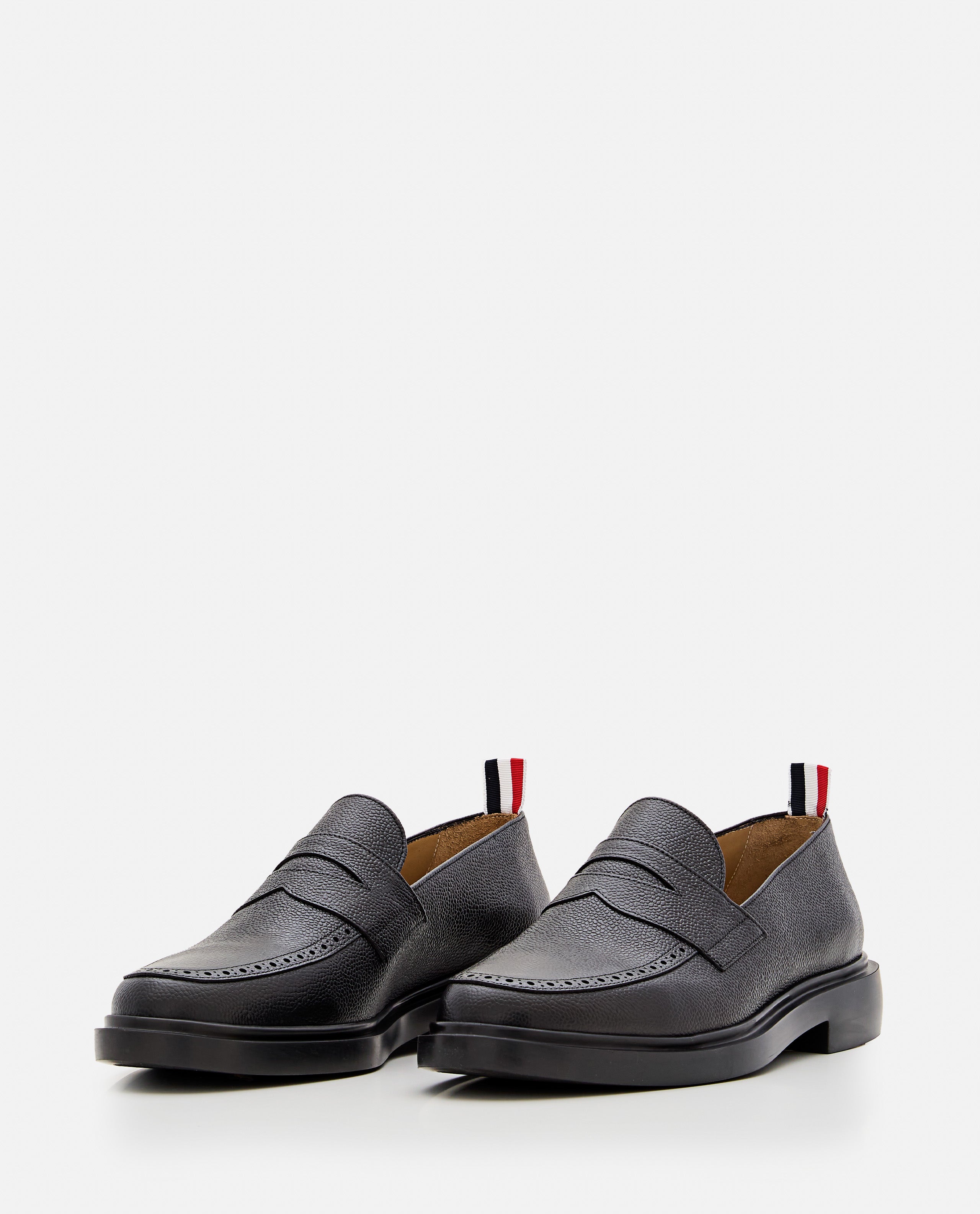 Thom Browne Flat shoes Black Calf Leather