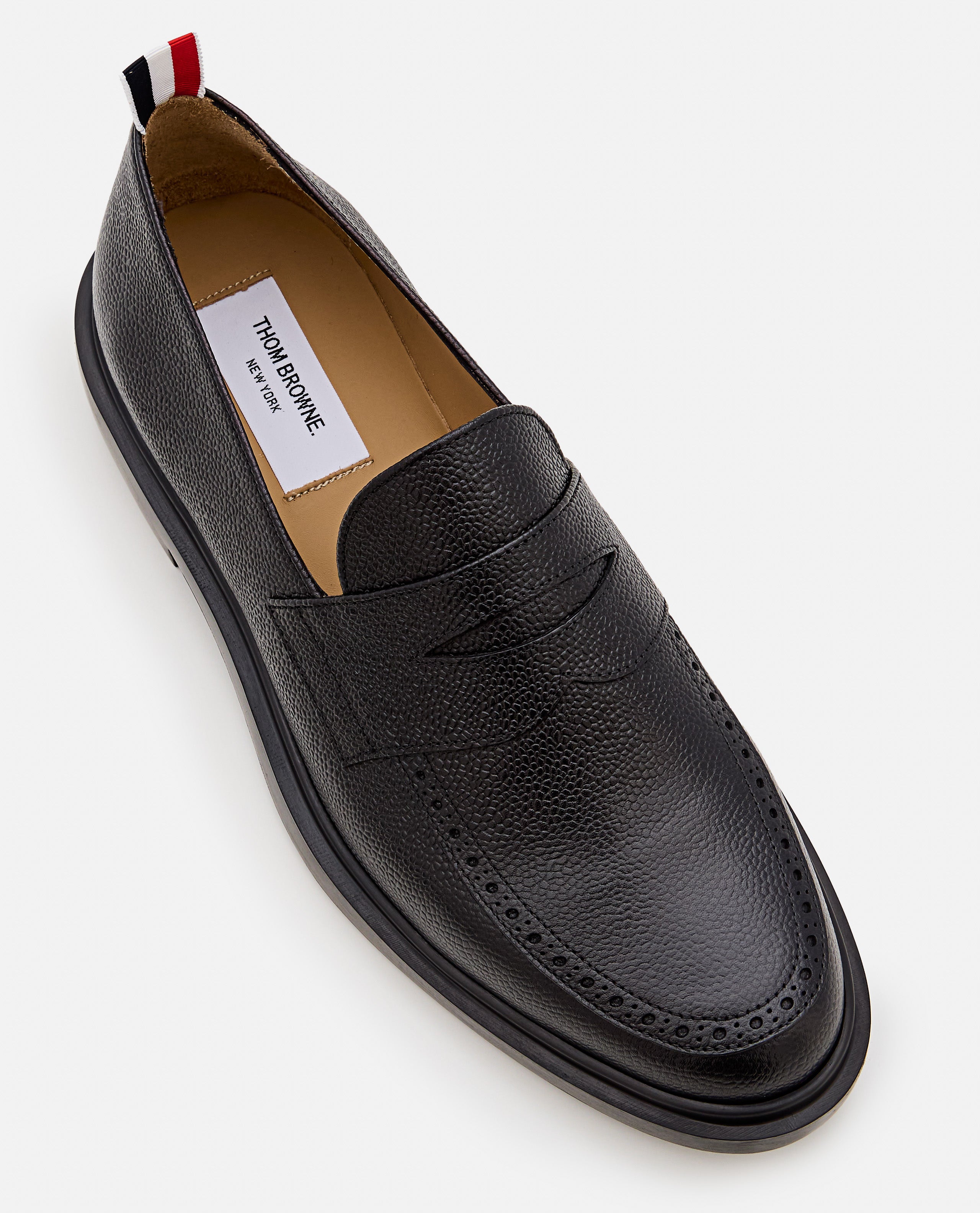 Thom Browne Flat shoes Black Calf Leather
