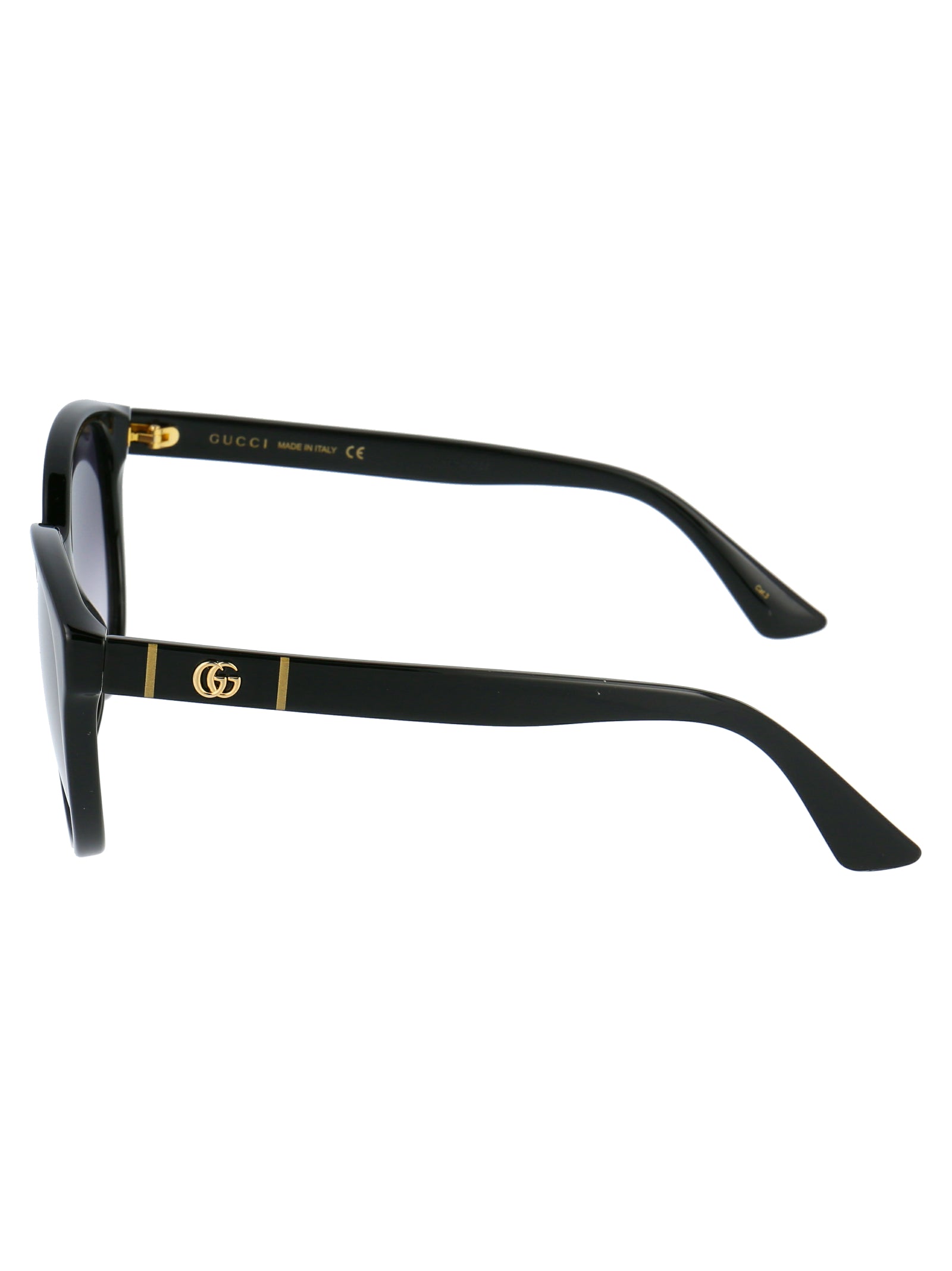 Gg0631s 001 Black Grey Acetate Sunglasses