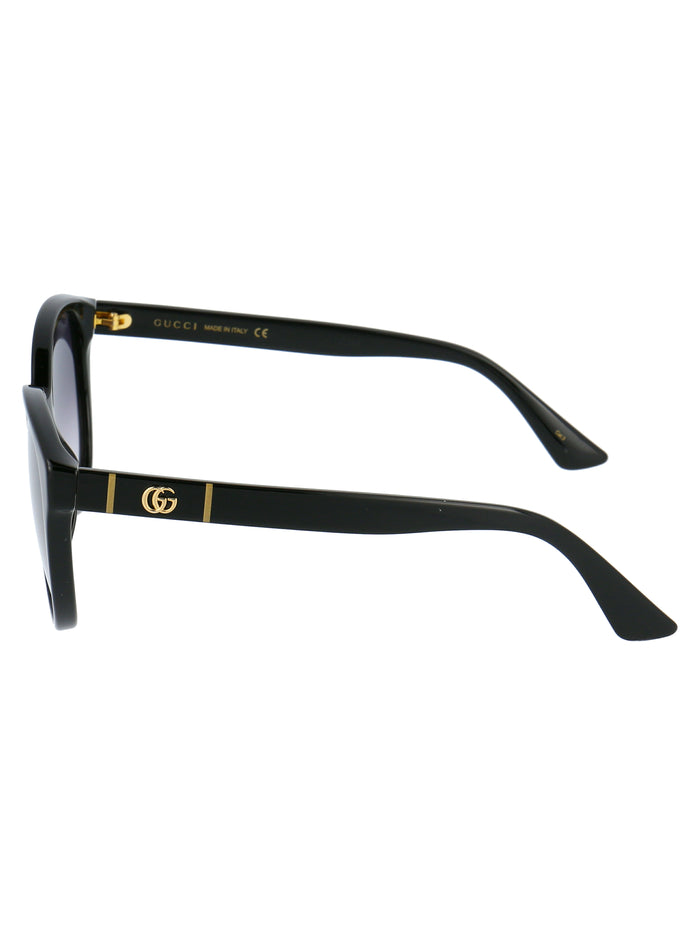 Gg0631s 001 Black Grey Acetate Sunglasses