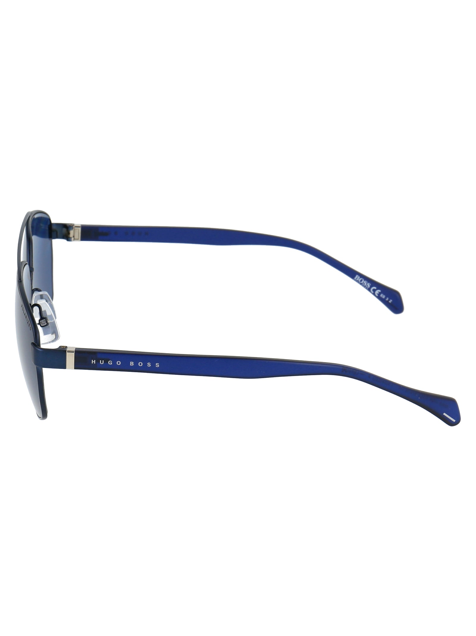 Boss 1118-S Fllc3 Mtt Blue M Metal Sunglasses