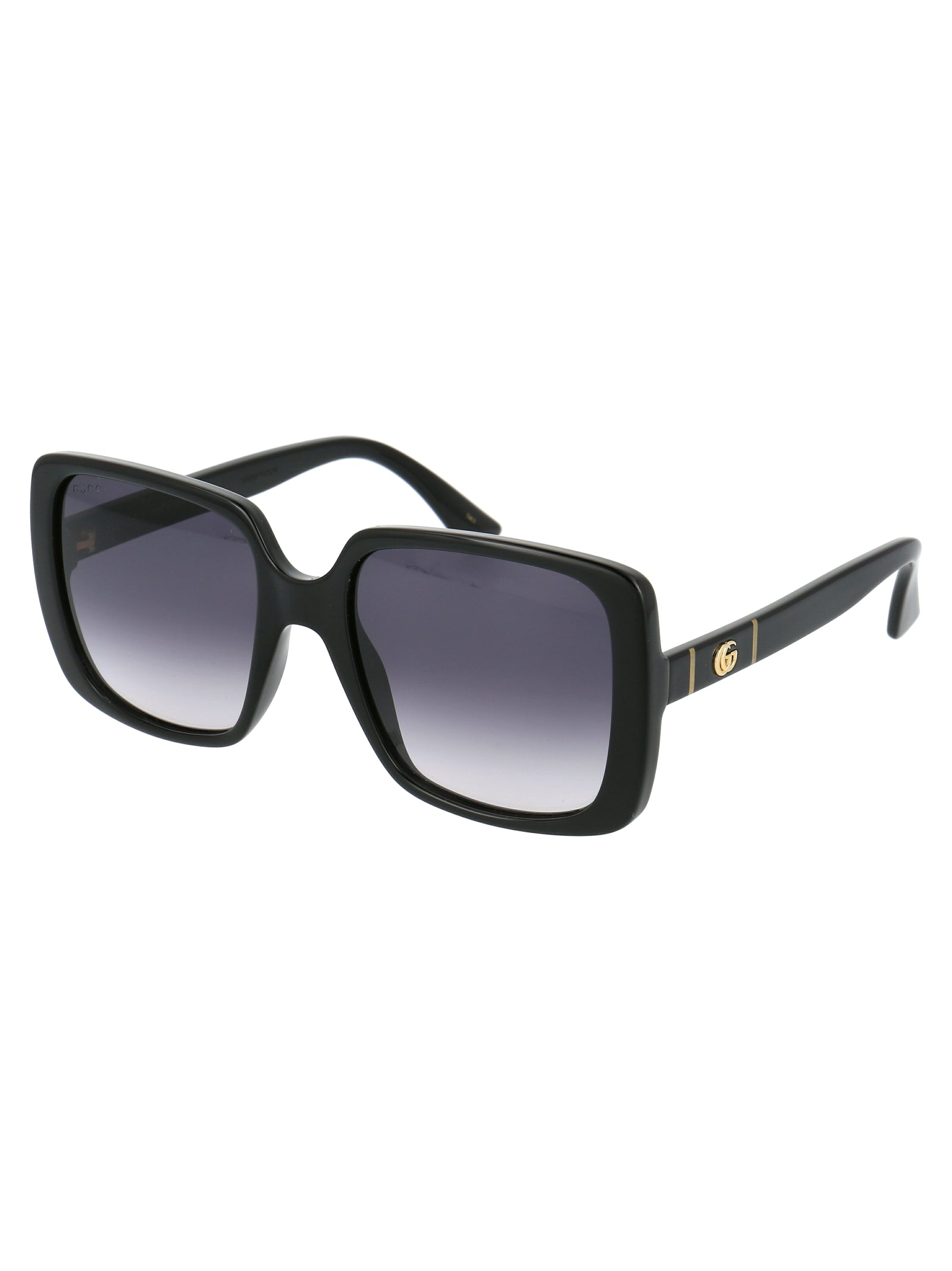 001 Black Grey Acetate Sunglasses