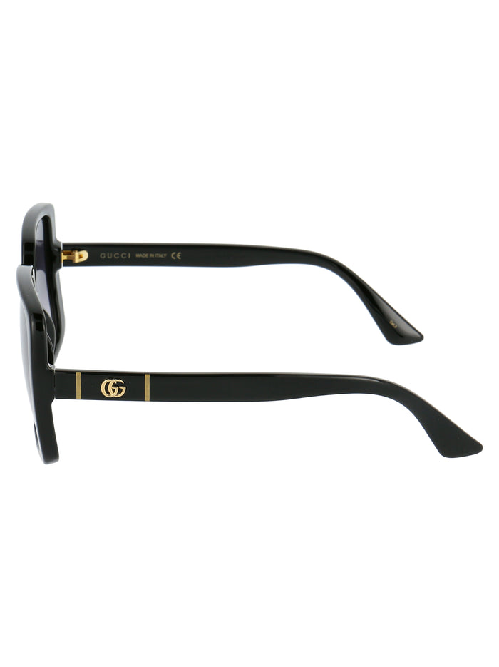 Gg0632s 001 Black Grey Acetate Sunglasses