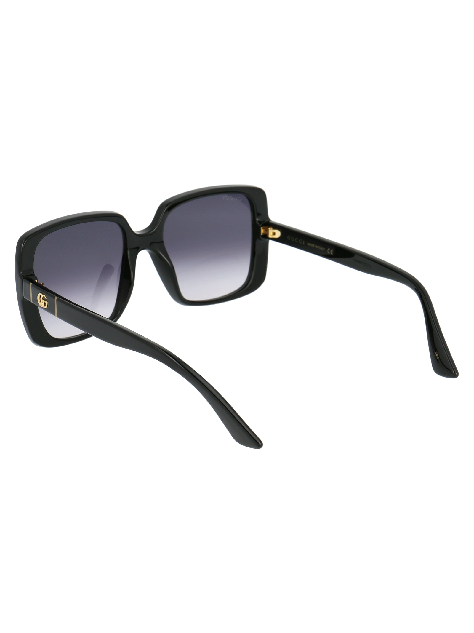 Gg0632s 001 Black Grey Acetate Sunglasses