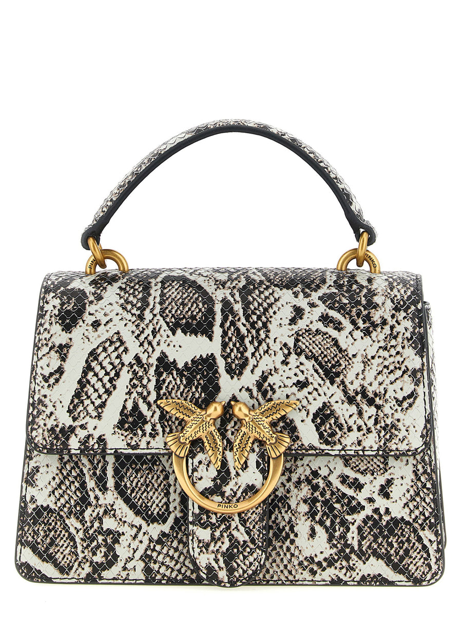 Pinko Love One Top Handle Bag — White