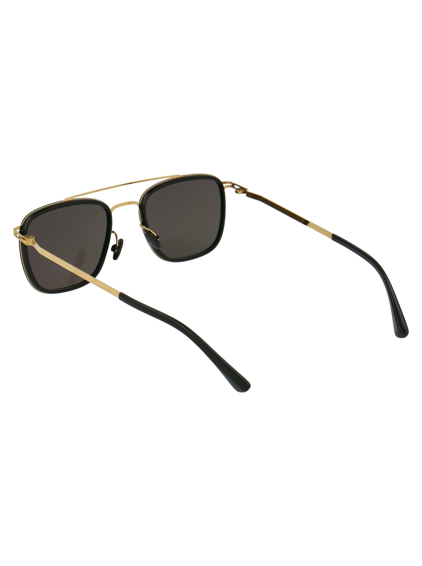 Hanno 945 A15 Glossy Gold/black Brilliantgrey Solid Steel Sunglasses