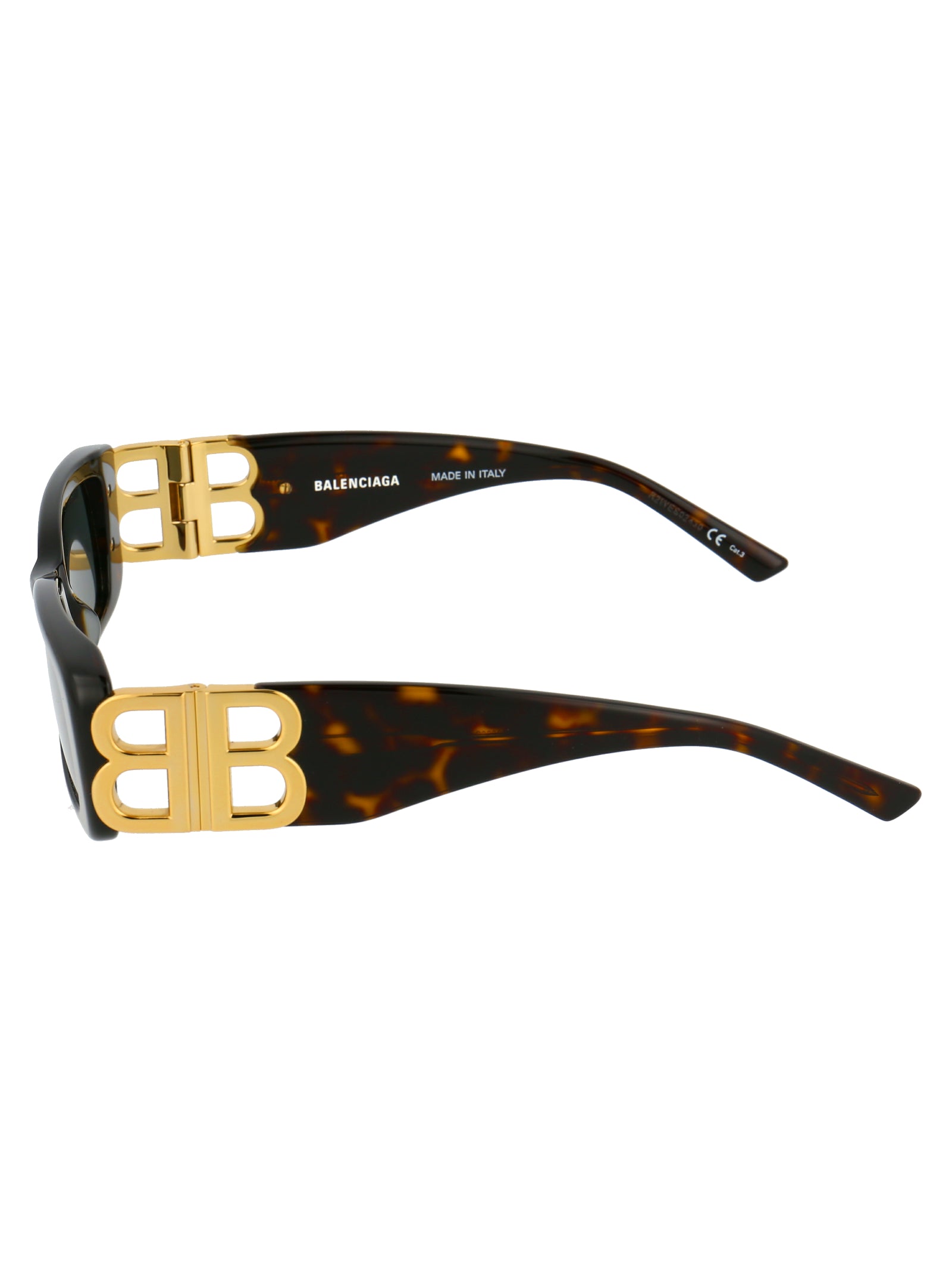 Bb0096s 002 Havana Gold Green Acetate Sunglasses