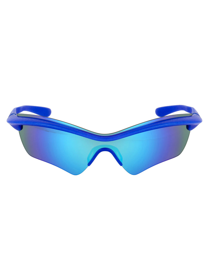 Mmecho005 330 Md30 International Blue | Turquoise Flash Mm Shield Mylon Sunglasses