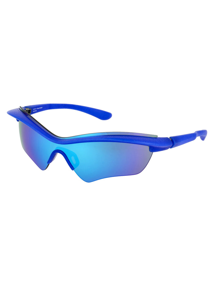 Mmecho005 330 Md30 International Blue | Turquoise Flash Mm Shield Mylon Sunglasses
