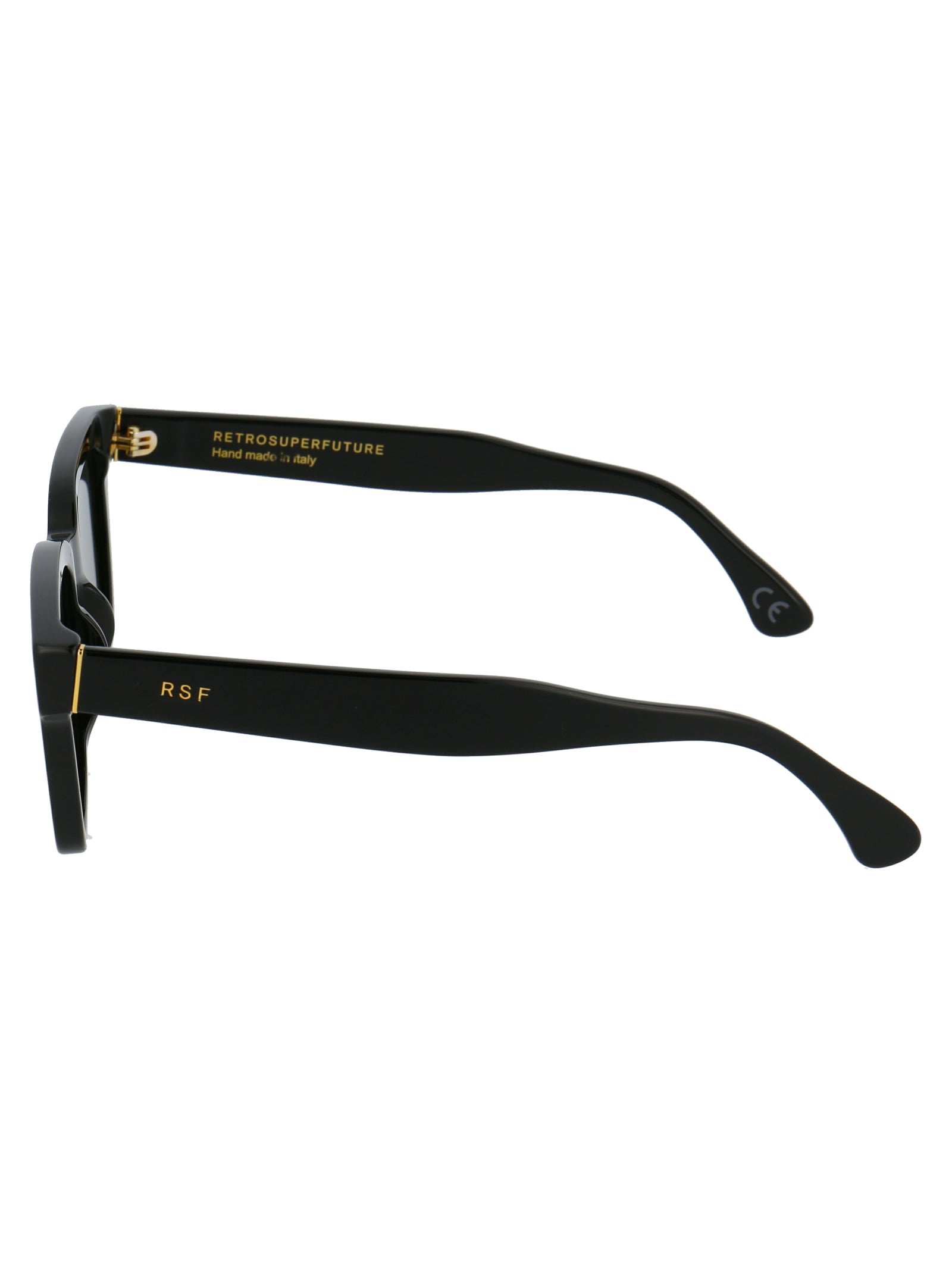 America Black Acetate Sunglasses