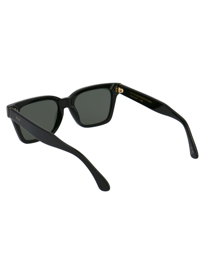 America Black Acetate Sunglasses