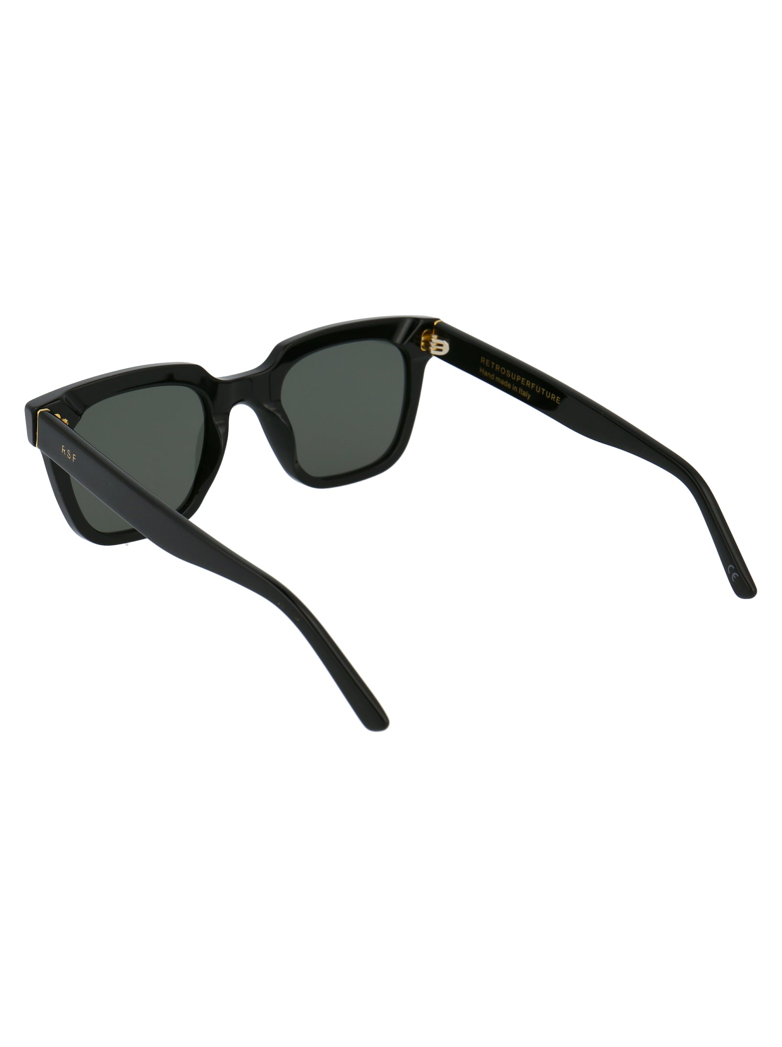 GIUSTO Black Acetate Sunglasses