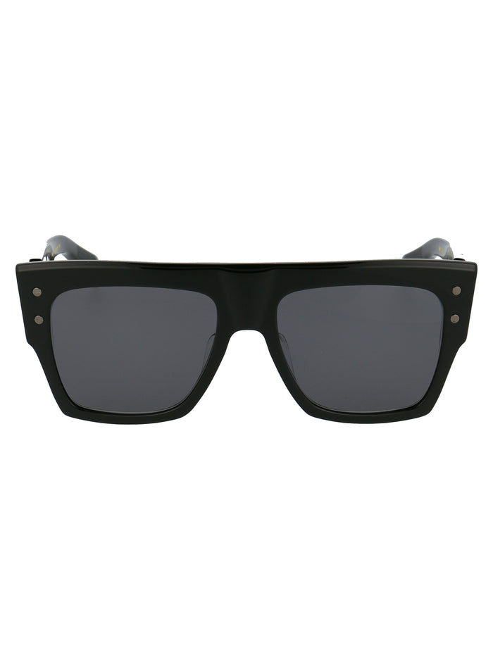 Black Rhodium W/dark Grey Ar Acetate Sunglasses