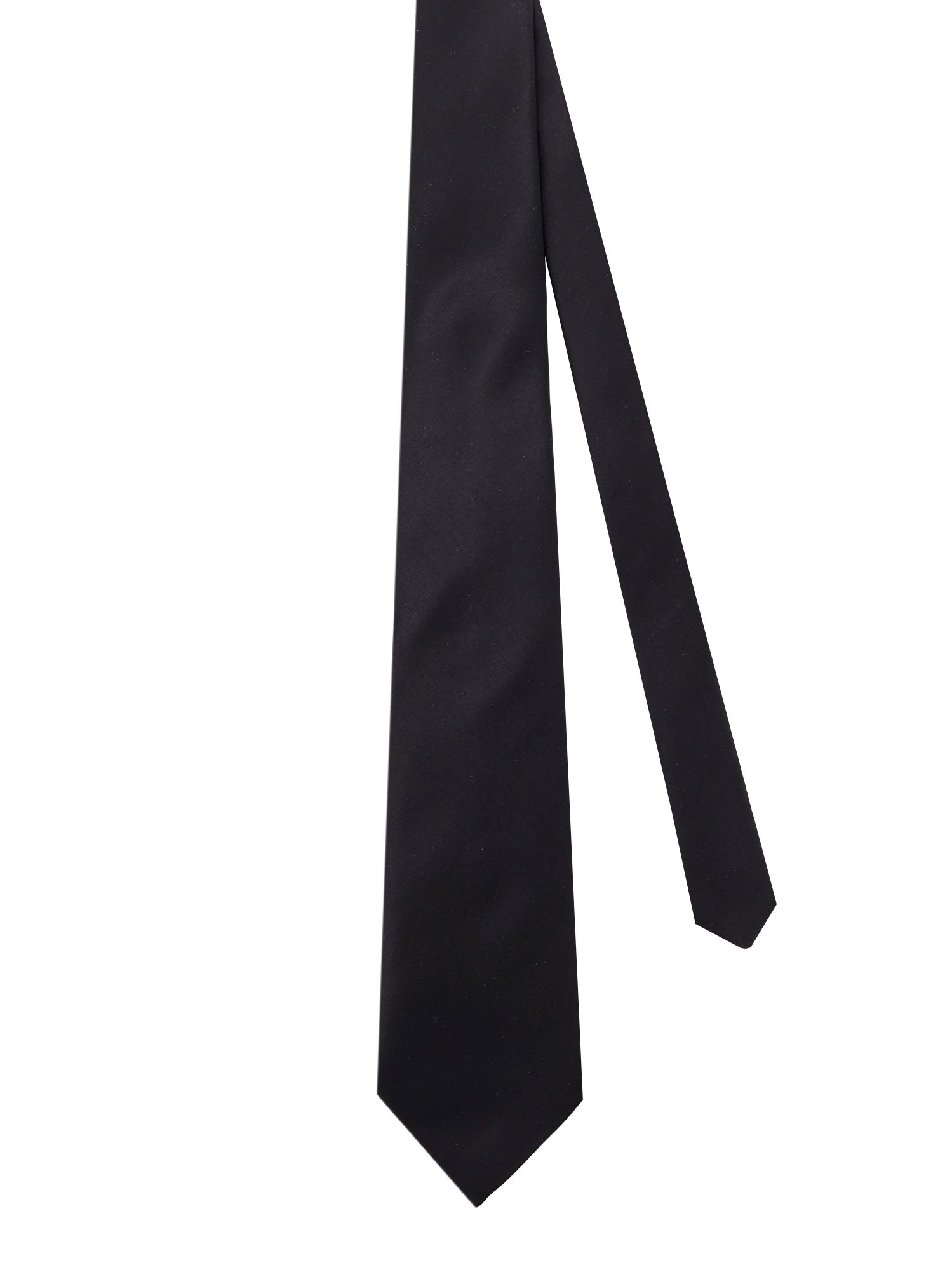 Saint Laurent Ties Black Seta