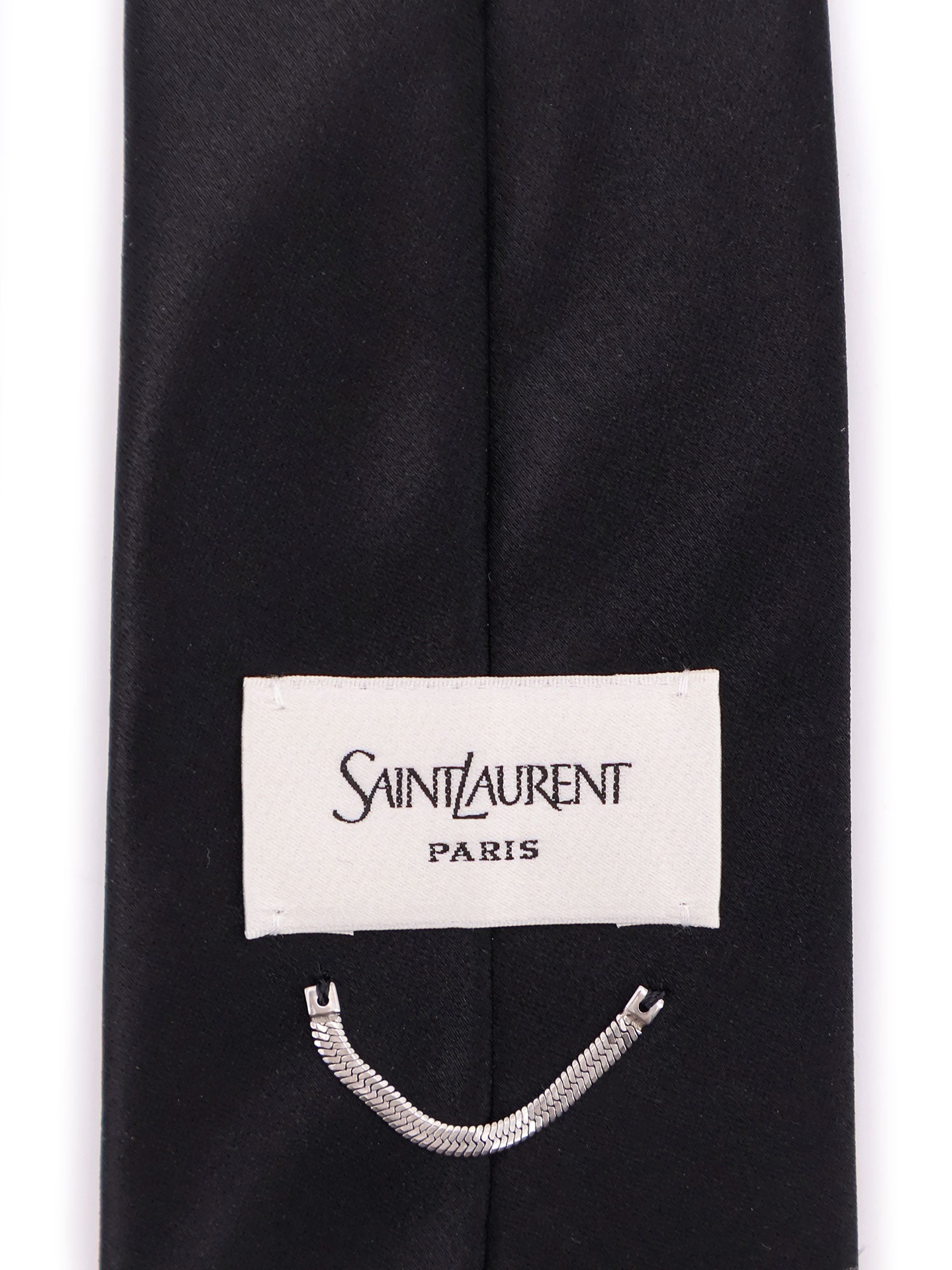 Saint Laurent Ties Black Seta