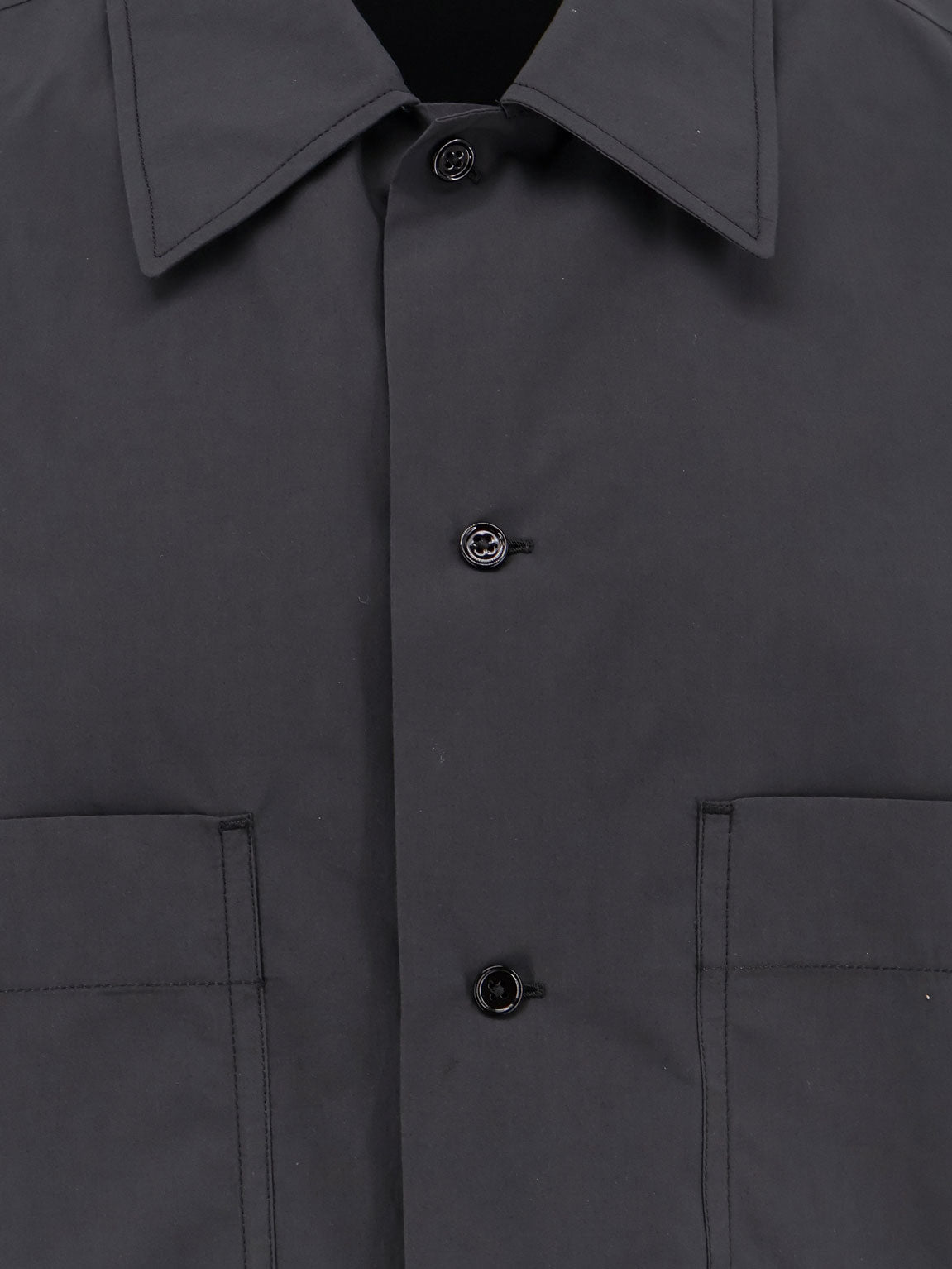 Lemaire Shirts Brown Cotone