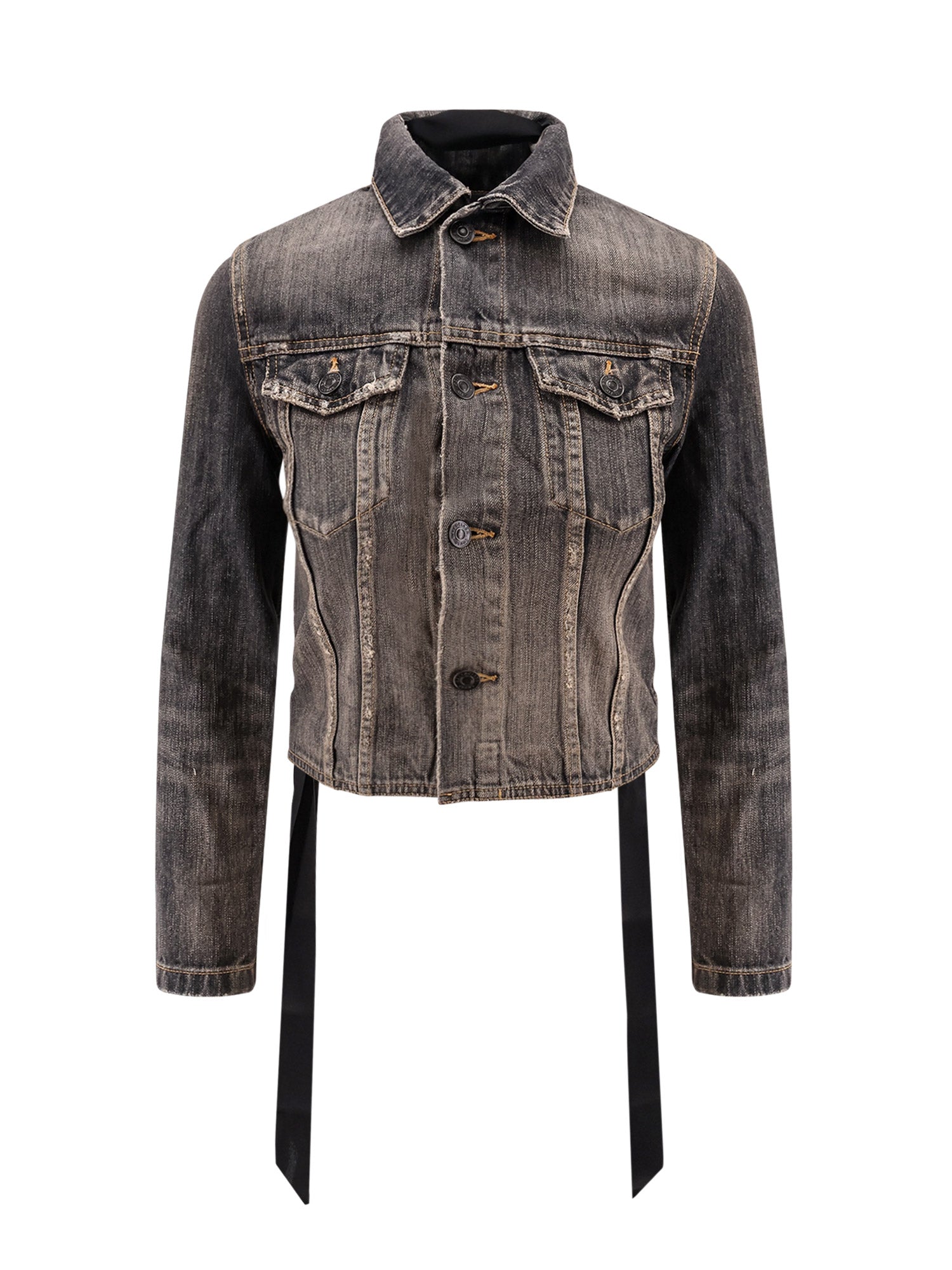 Balenciaga Jackets Grey Cotone