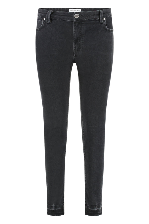 Sabrina Skinny Jeans Black Cotton