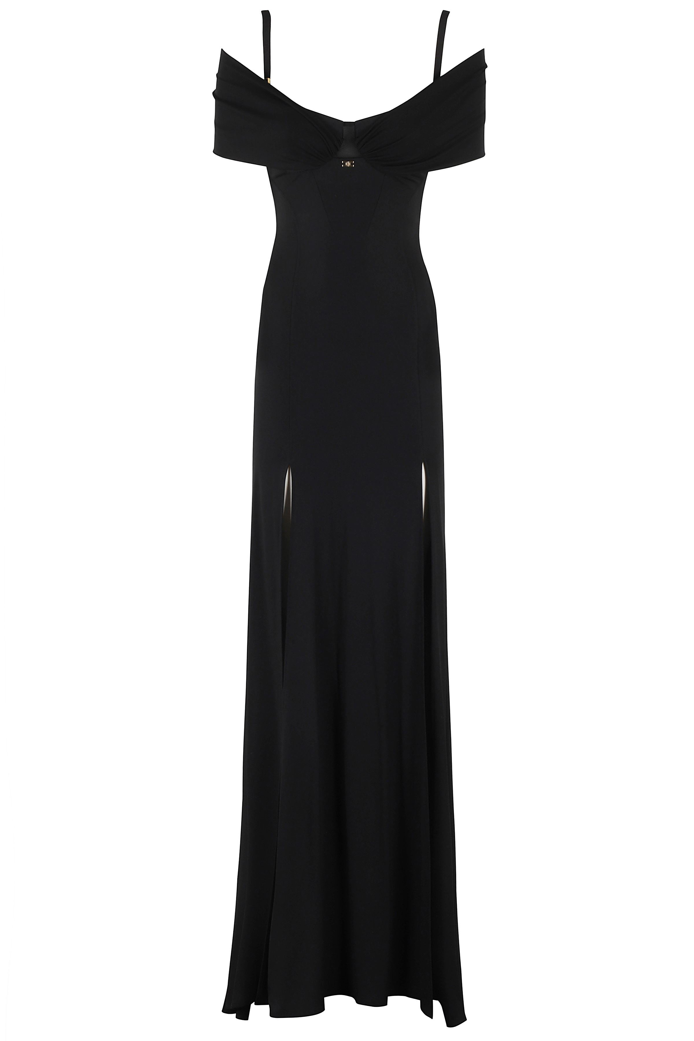 Abito Black Viscosa Elastan