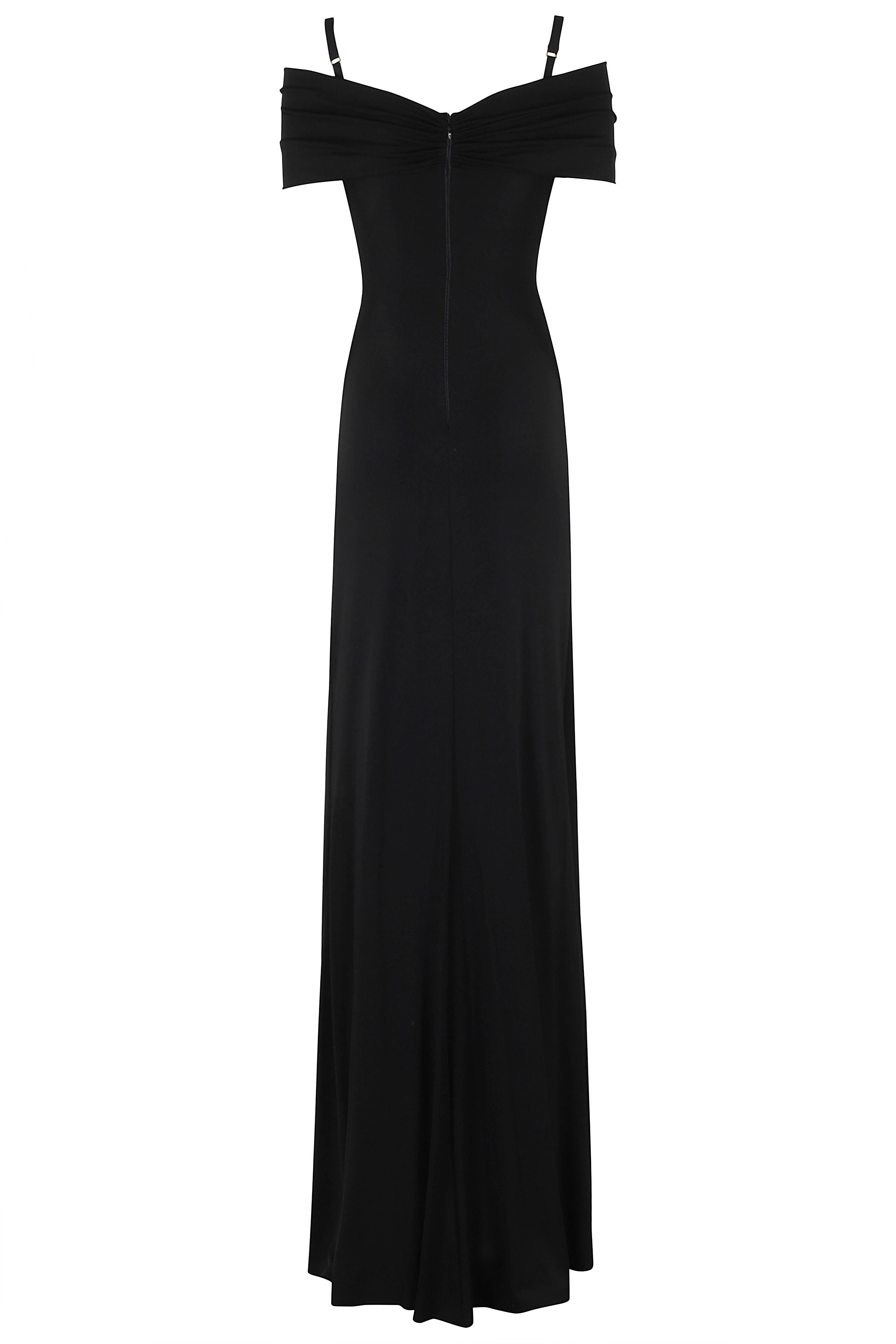 Abito Black Viscosa Elastan