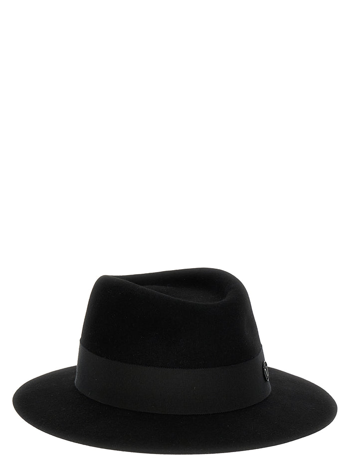 Andre hat Black Wool Felt
