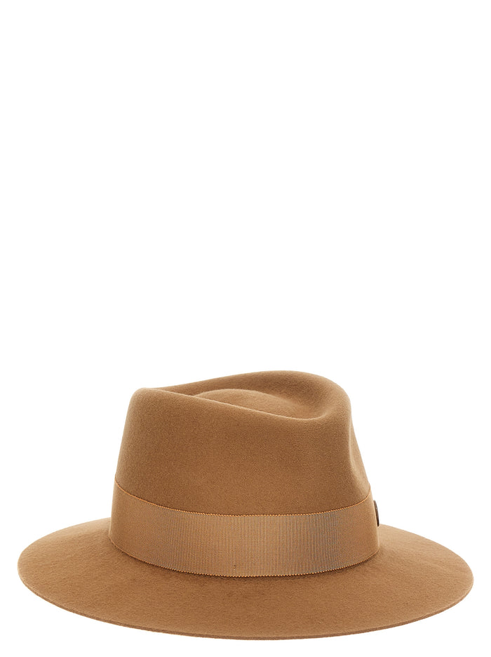 Andre hat Brown Wool Felt