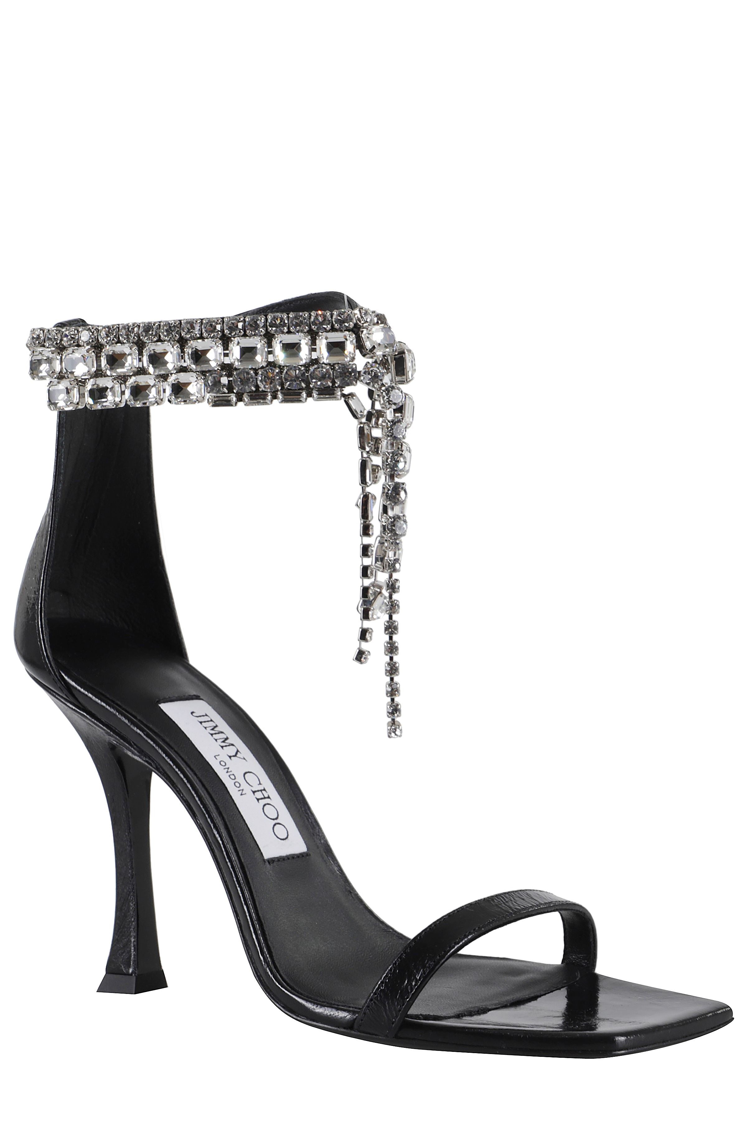Verity Sandal 100 Black Pelle Calzature