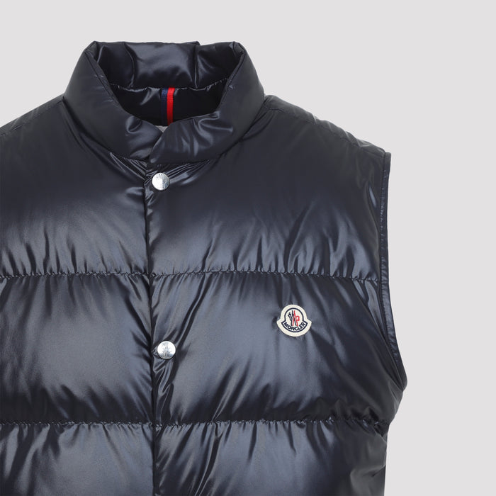 Restigo Gilet Blue Polyester Down Feather
