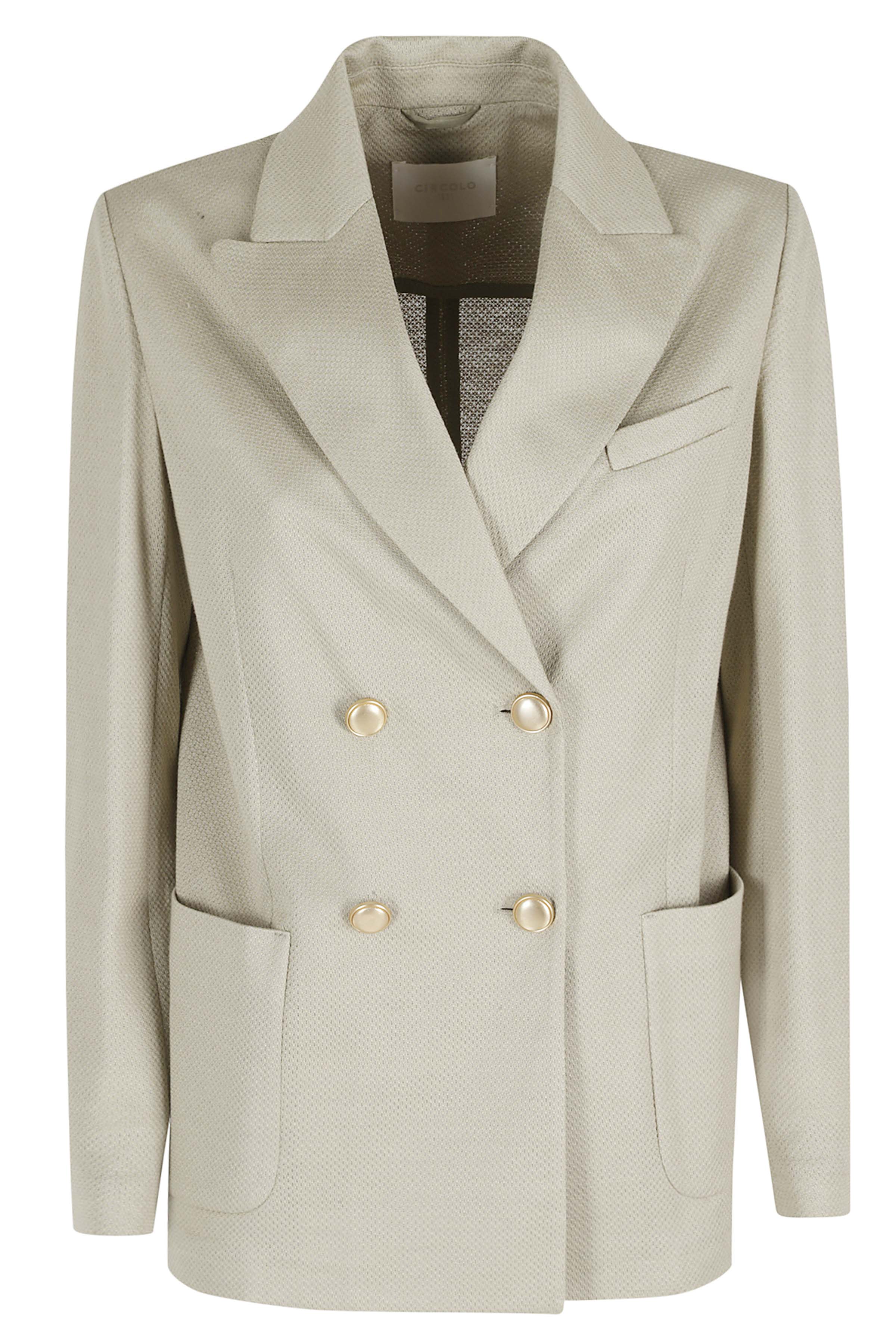 D Breasted Jacket Multicolour Cotone Giacca