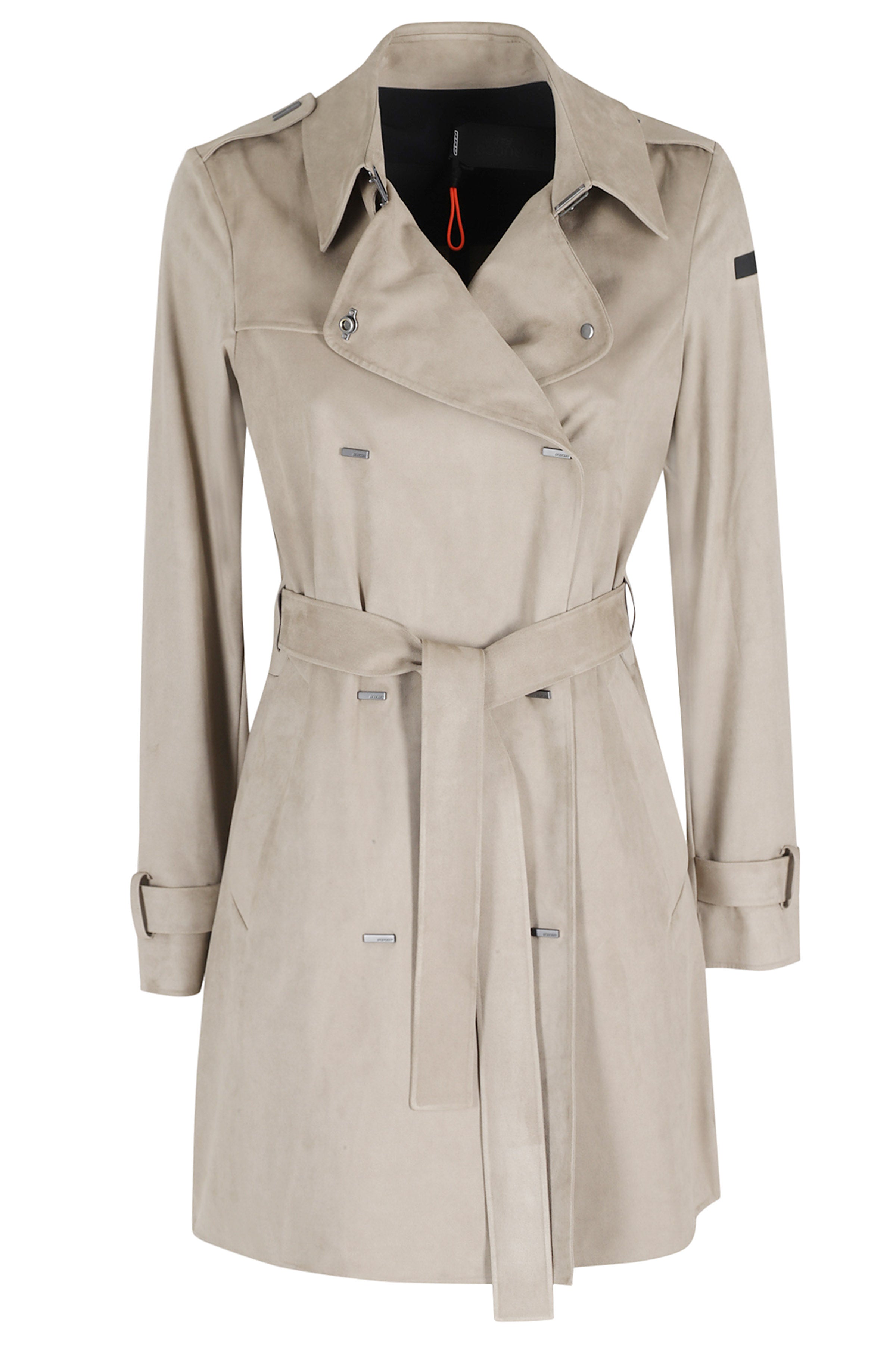 Nabucco Trench Jacket Brown Poliestere