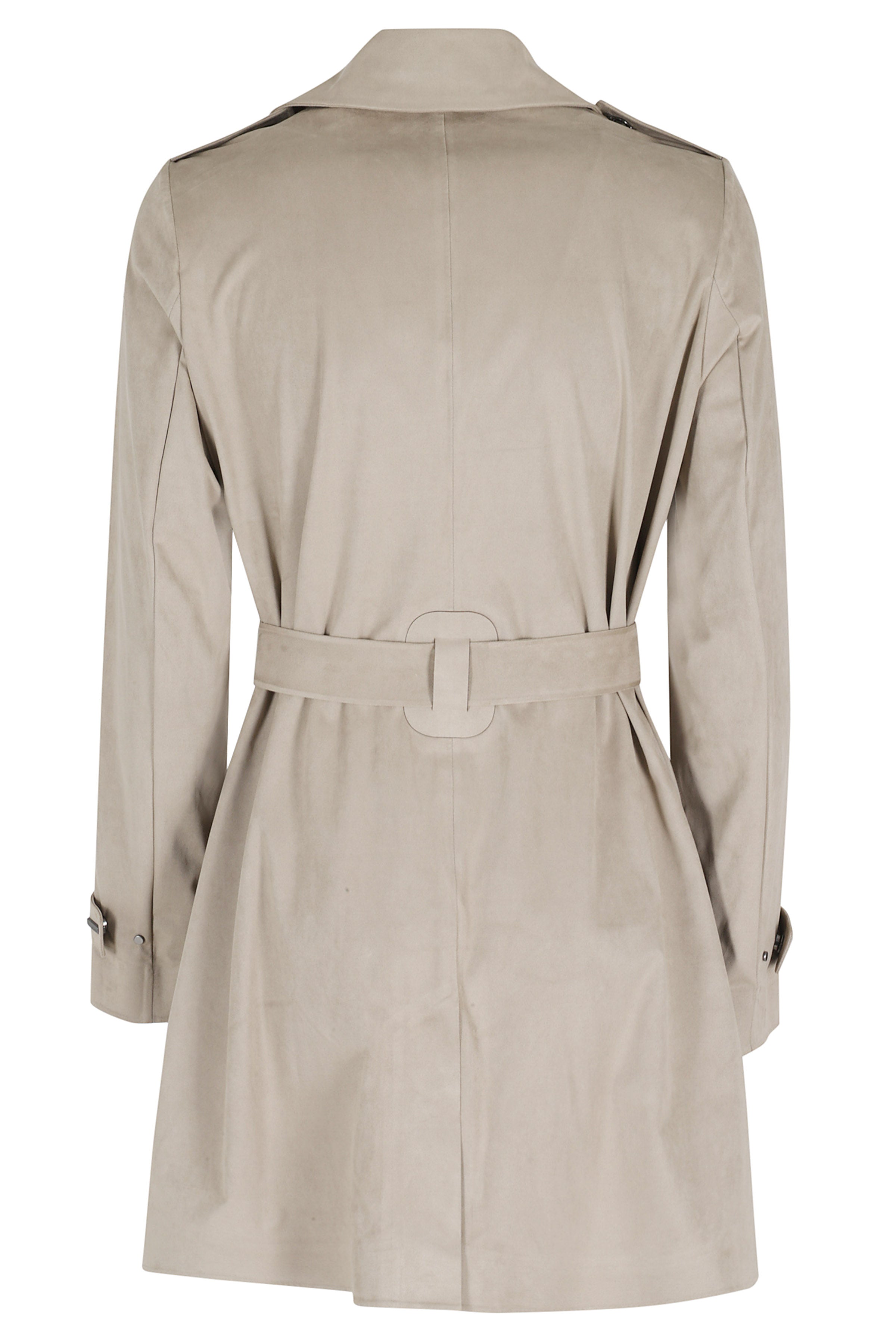 Nabucco Trench Jacket Brown Poliestere