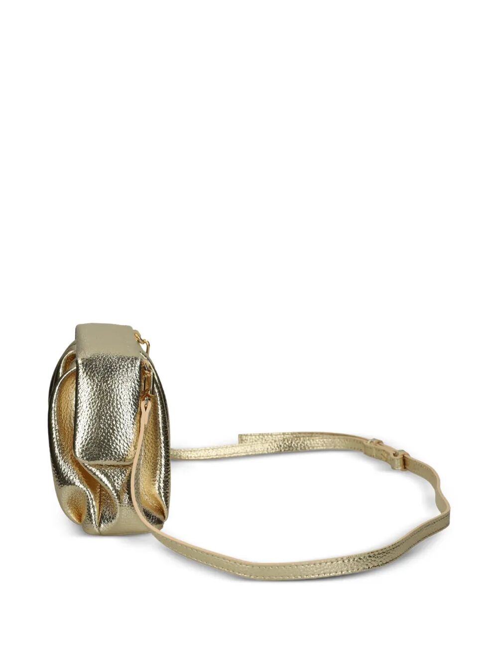 Athena Pochette Bottolato Laminato Yellow & Orange 37.polyurethane(rm0210) Bag