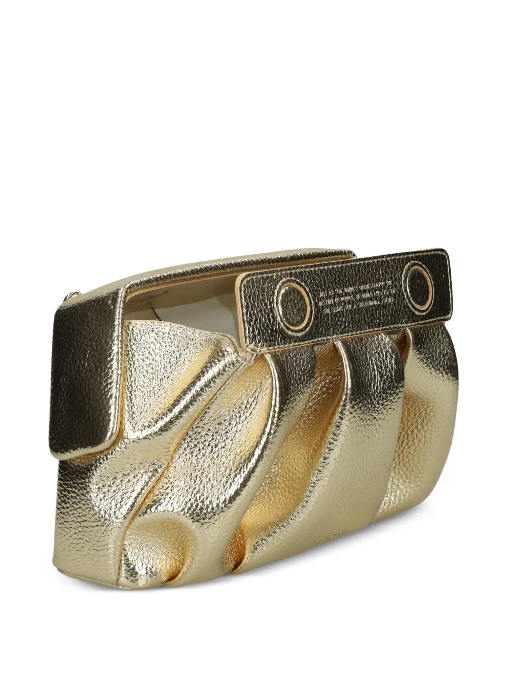 Athena Pochette Bottolato Laminato Yellow & Orange 37.polyurethane(rm0210) Bag