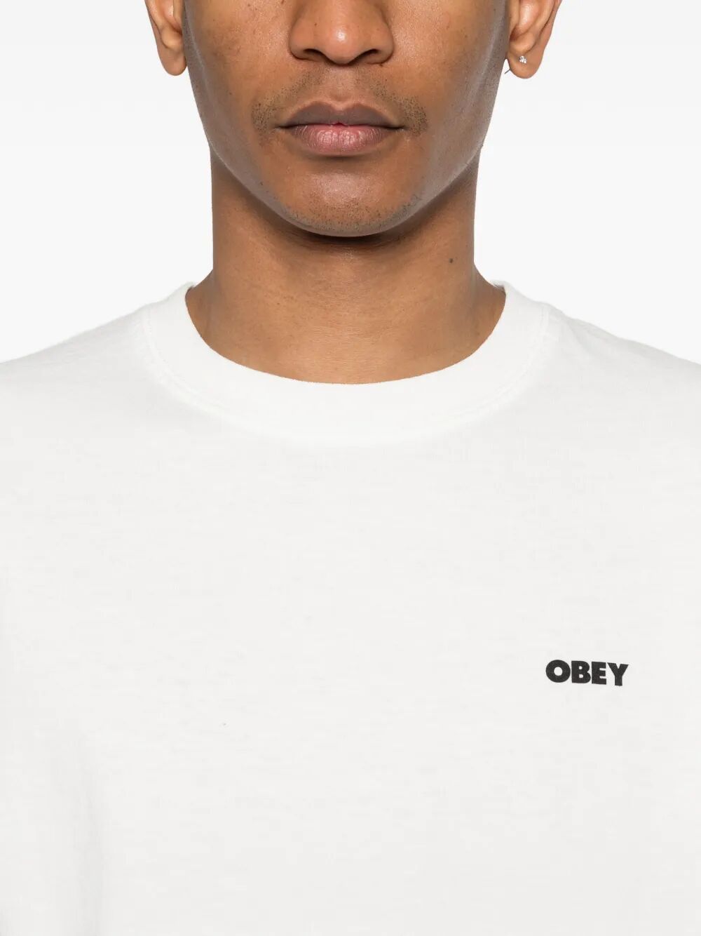 Bold Icon Face Tee White Tshirt