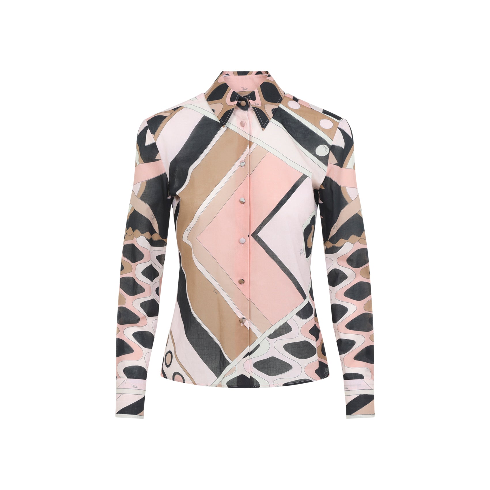 Silk Shirt Multicolour Cotton
