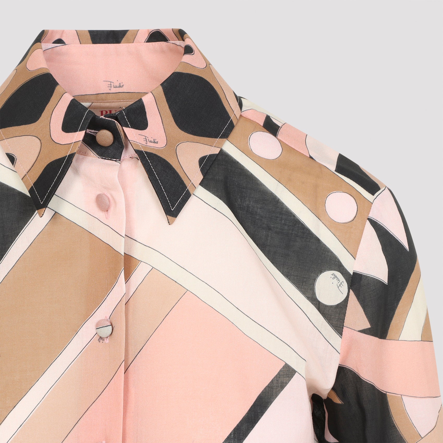 Silk Shirt Multicolour Cotton