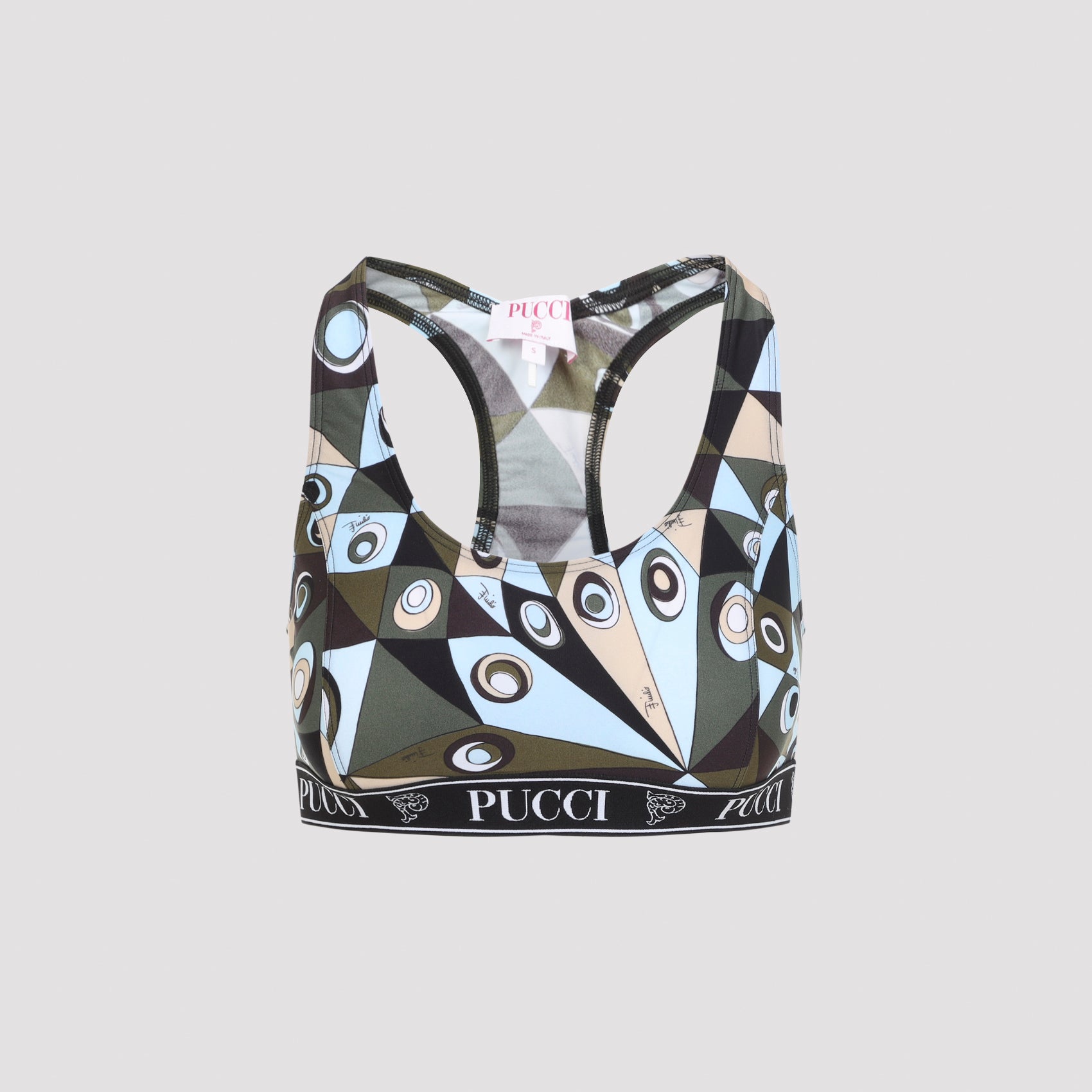 Polyamide Bra Top Multicolour Elastane