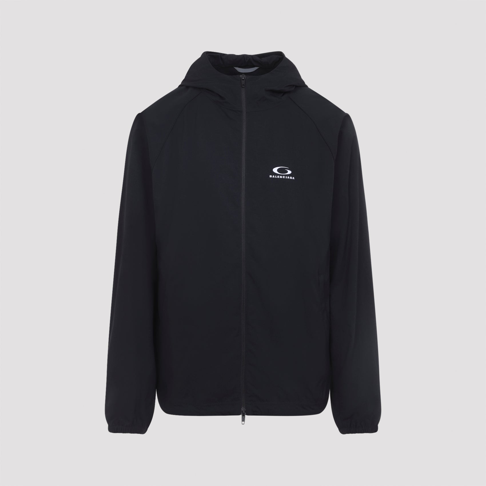 Techinical Tracksuit Jacket Black Polyamide