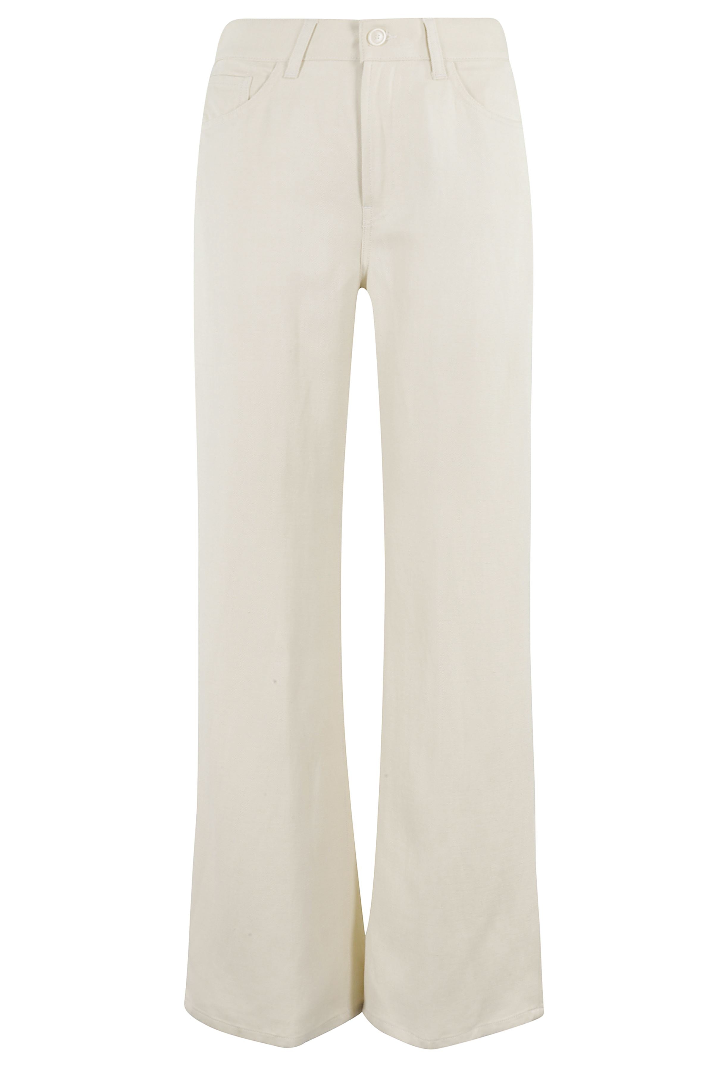 Pantalone Amber Nude & Neutrals Viscosa Lino Pantaloni