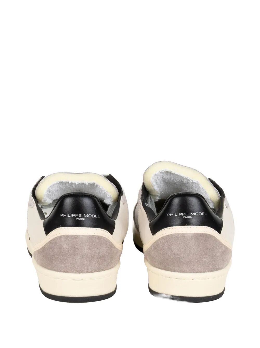 Pgal Low White Calf Leather Shoe