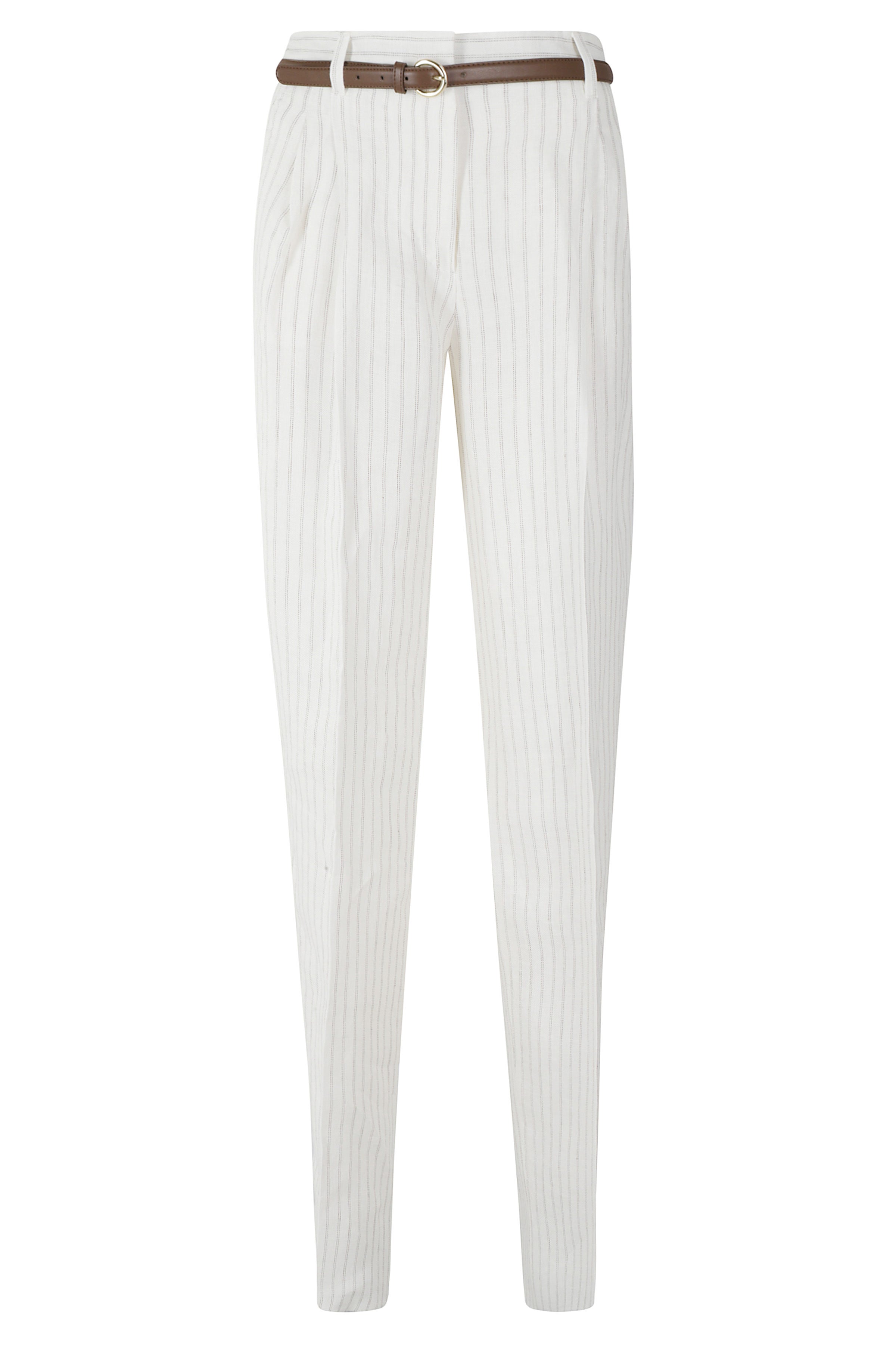 Fonte White Lino Pantaloni