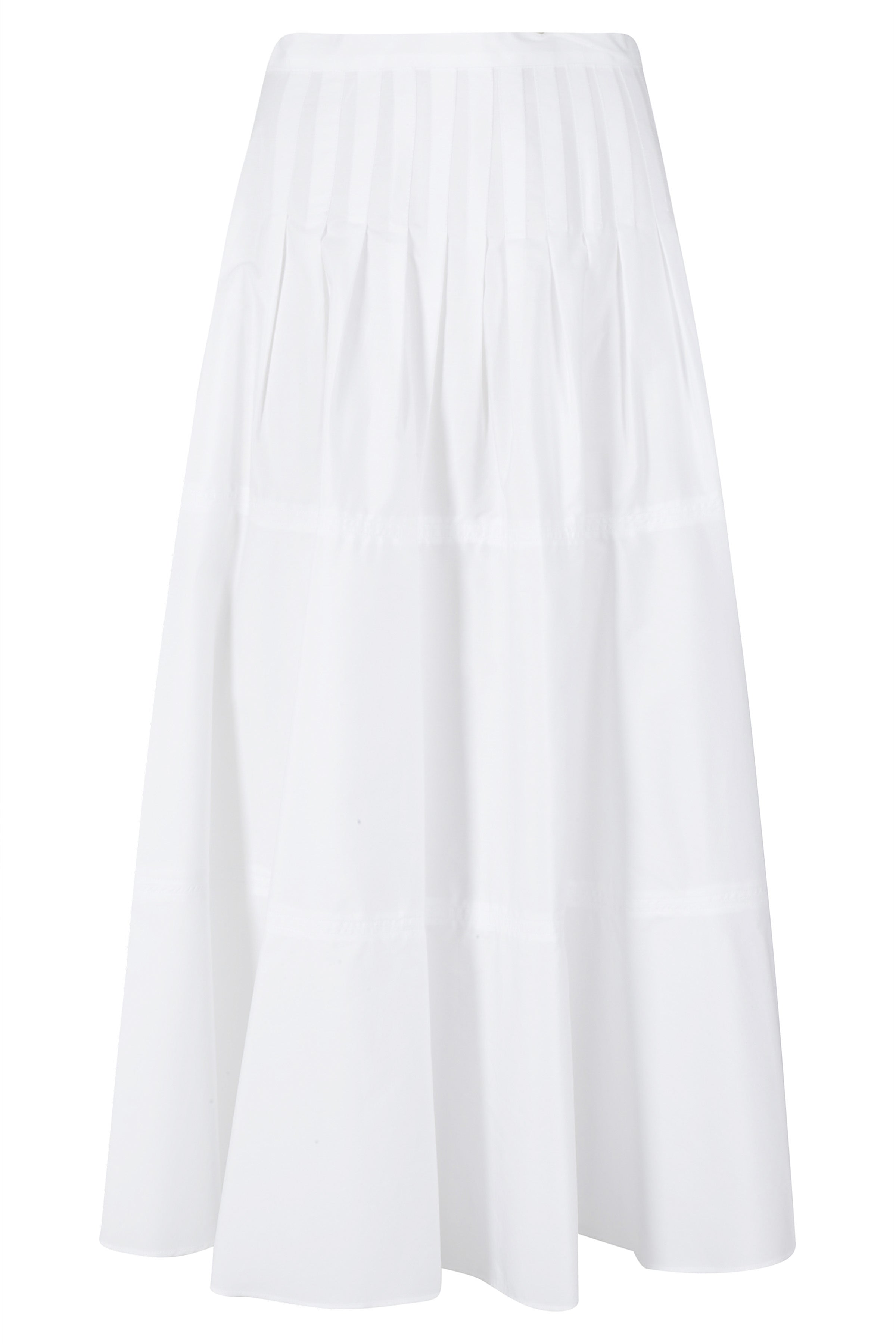 Opera White Cotone Gonna