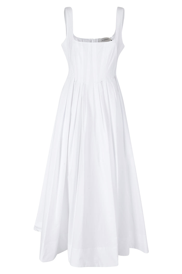 Giro White Cotone Abito