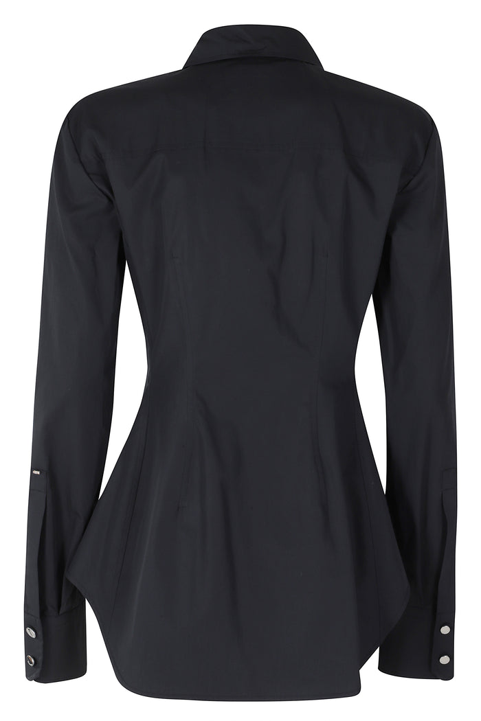 Piacere Black Cotone Camicia