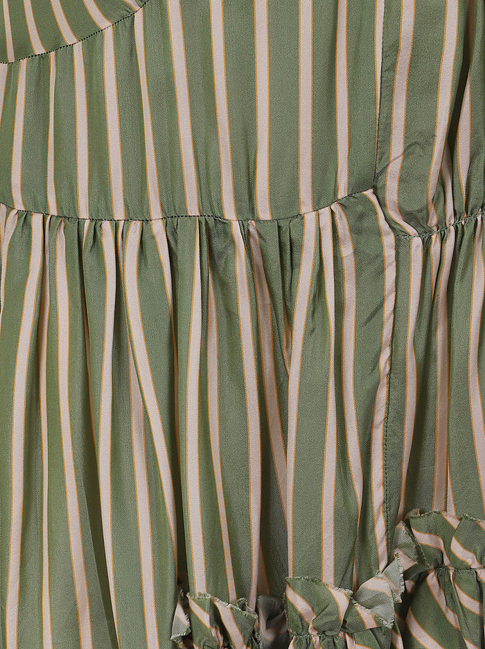 02320-Cemil 3274 W.w.shirt Green Camicia