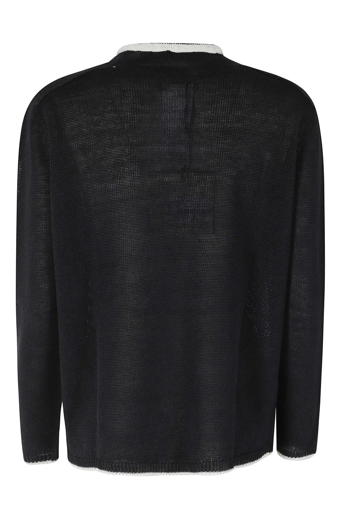 Attore Black Lino Maglia